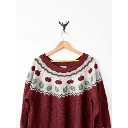 Chaleco manzanas (XL)