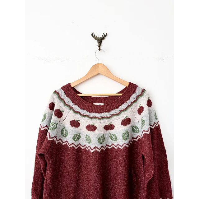 Chaleco manzanas (XL)