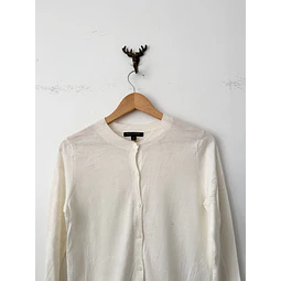 Cardigan blanco (S)