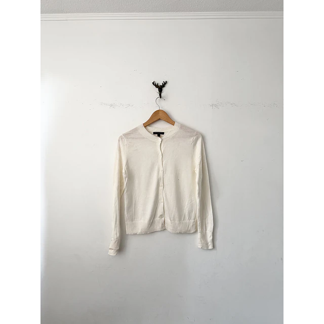 Cardigan blanco (S)