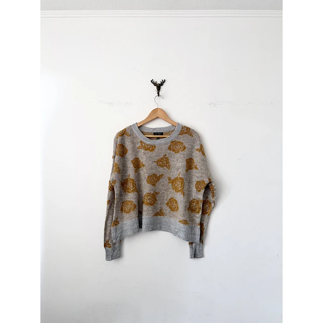 Chaleco floral (M)
