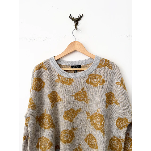Chaleco floral (M)
