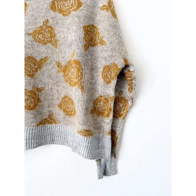 Chaleco floral (M)