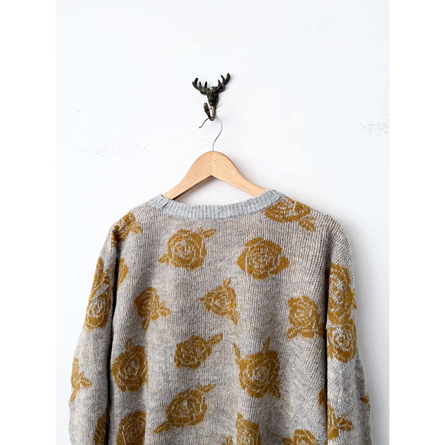 Chaleco floral (M)
