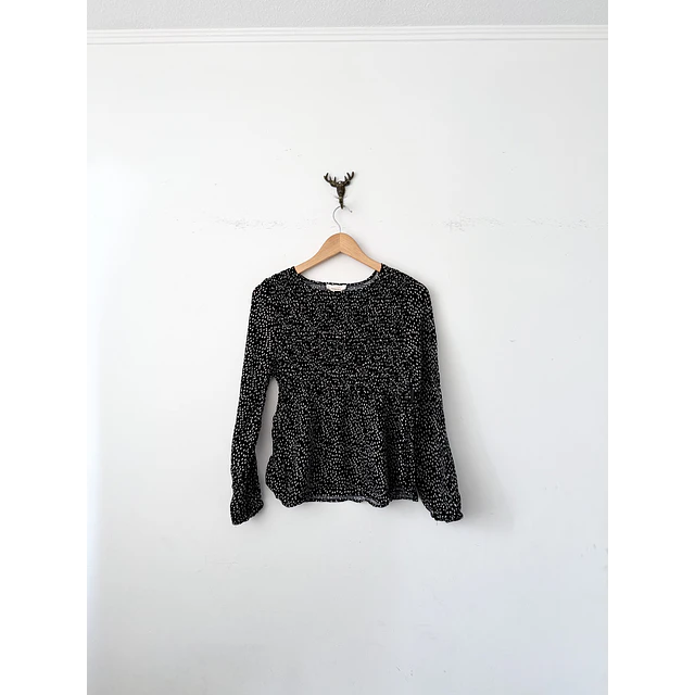 Blusa puntitos (S)