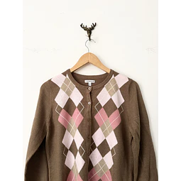 Cardigan rombos (M)