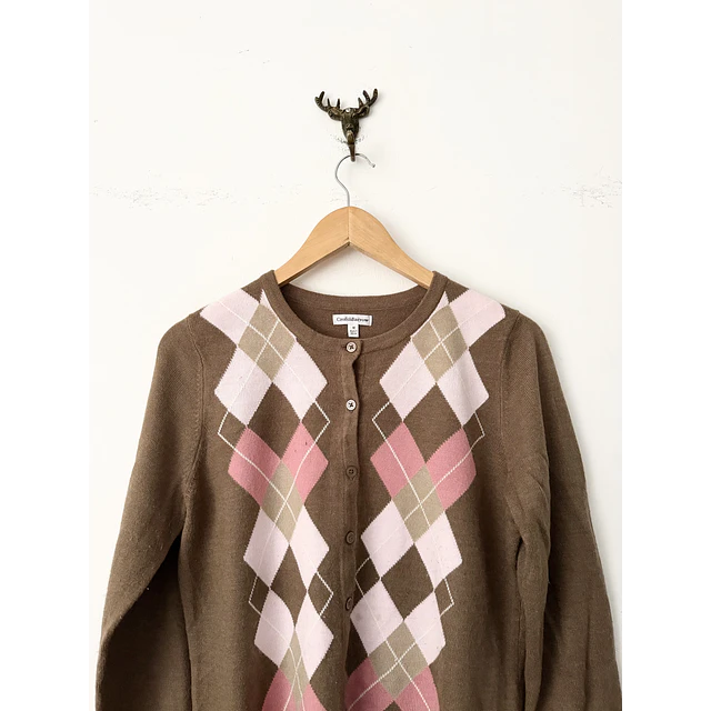 Cardigan rombos (M)