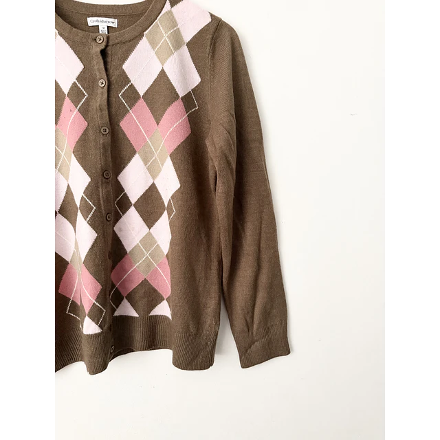 Cardigan rombos (M)