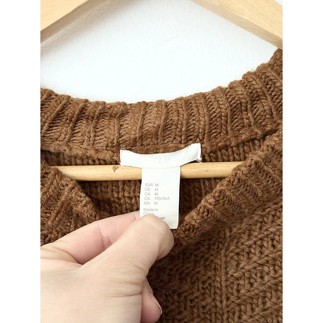 Chaleco camel (M)