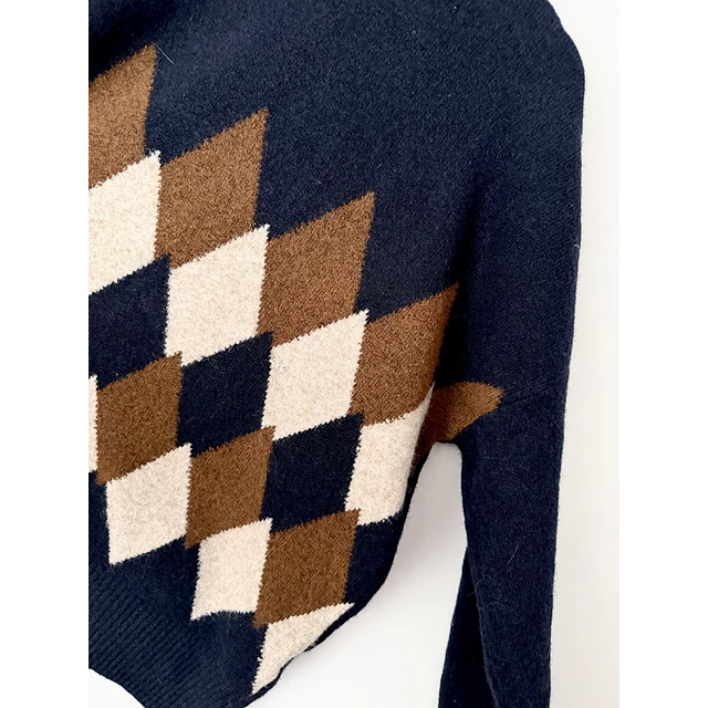 Chaleco rombos (L/XL)