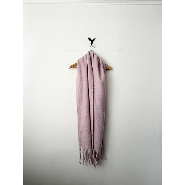 Bufanda rosa 