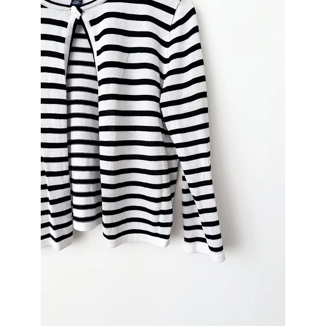 Cardigan rayado (S)