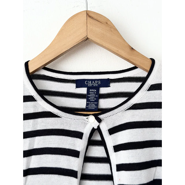 Cardigan rayado (S)