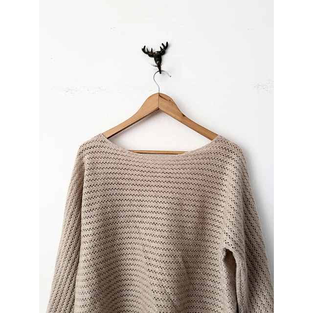 Chaleco beige (M)
