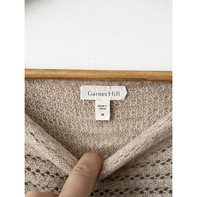 Chaleco beige (M)