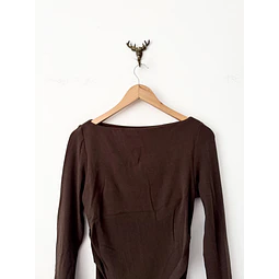 Camiseta cafe (M)