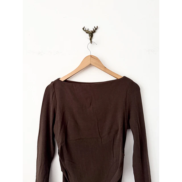 Camiseta cafe (M)