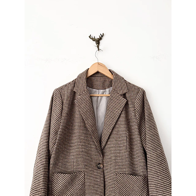 Blazer cafecito (M)