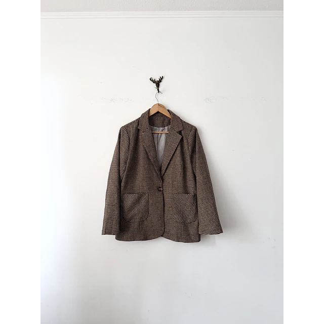 Blazer cafecito (M)