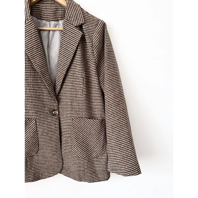 Blazer cafecito (M)