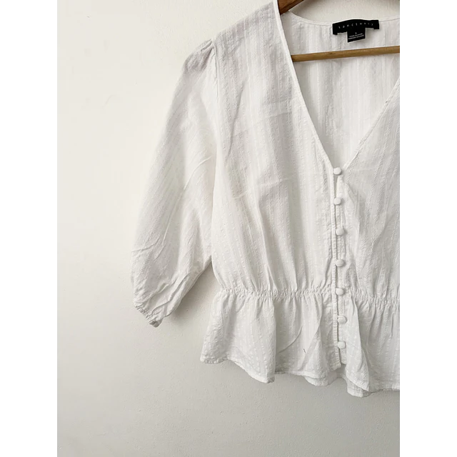 Blusa blanca (S)