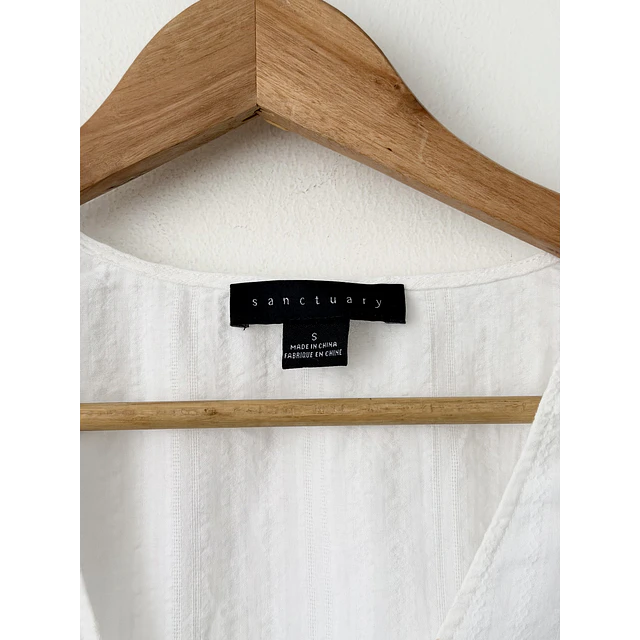 Blusa blanca (S)