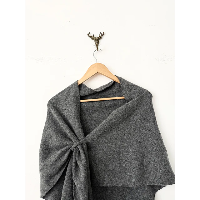 Bufanda gris 