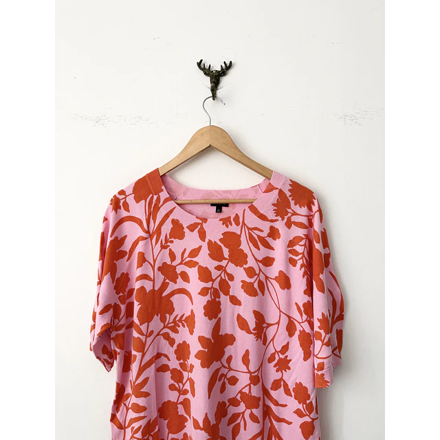 Polera floral (L/XL)