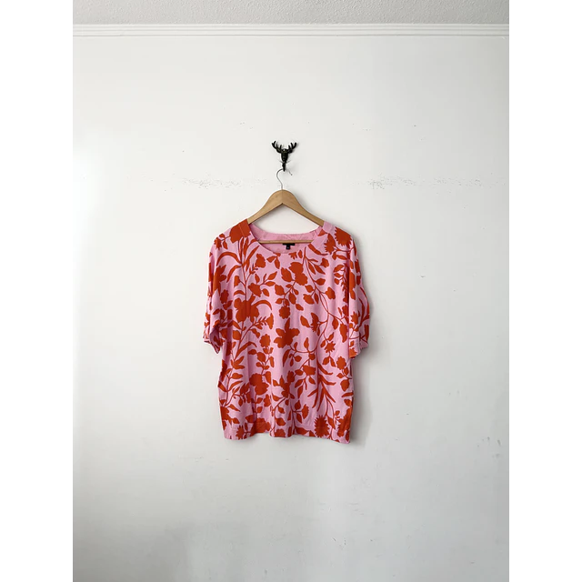 Polera floral (L/XL)