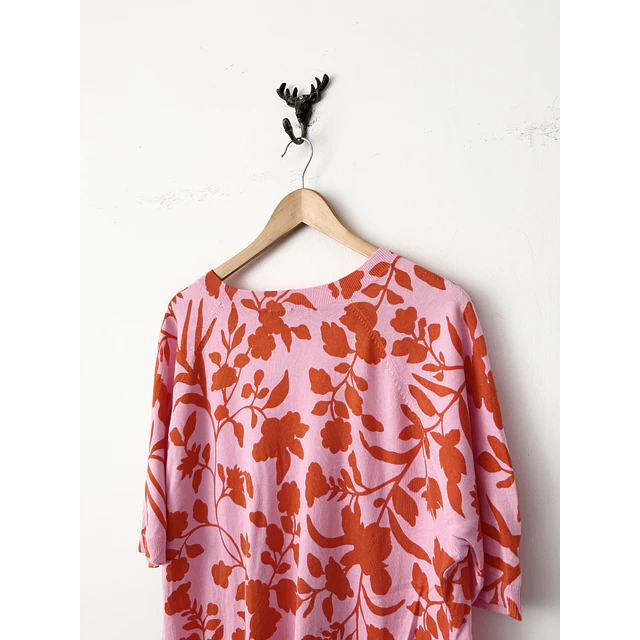 Polera floral (L/XL)