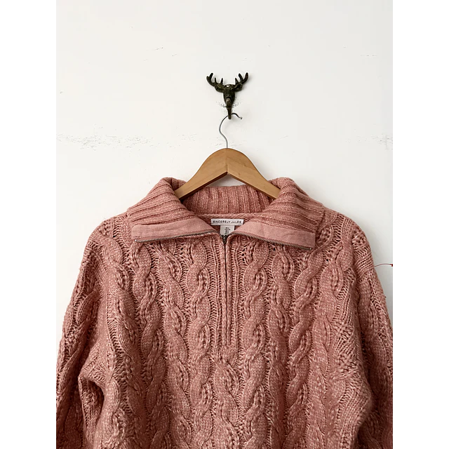 Chaleco rosa (M)