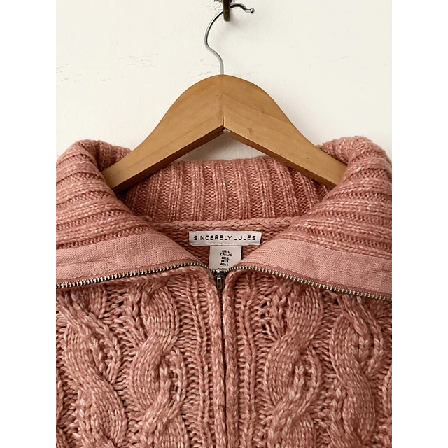 Chaleco rosa (M)