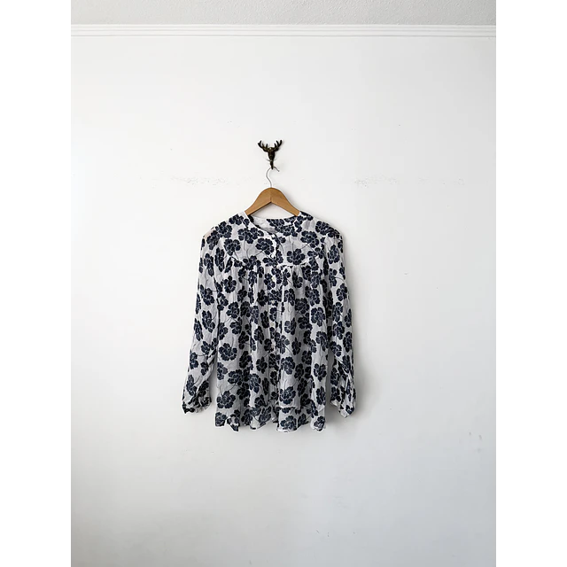 Blusa floral (S)
