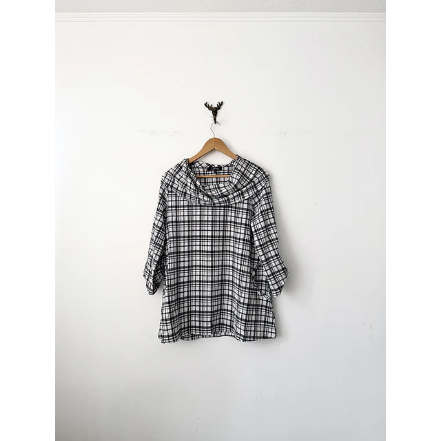 Blusa escocesa (S)