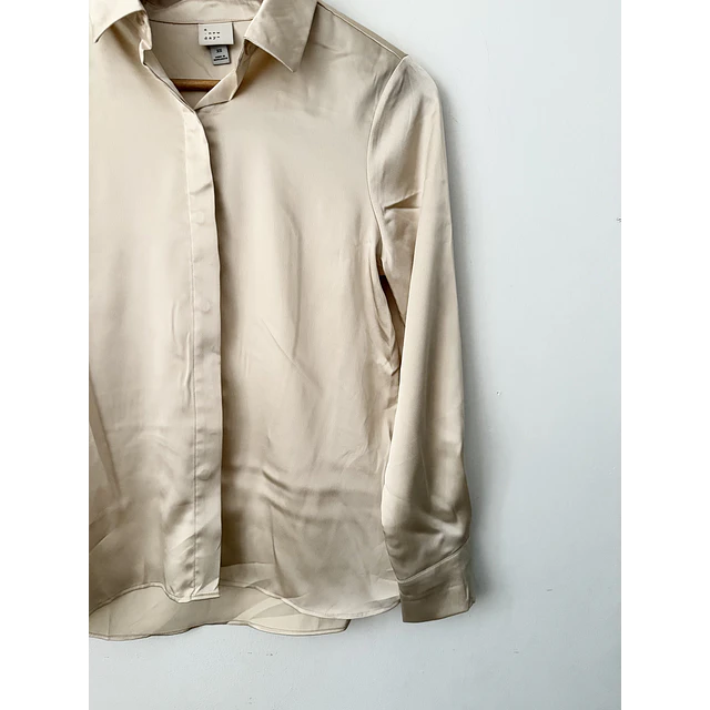 Blusa satén (S)