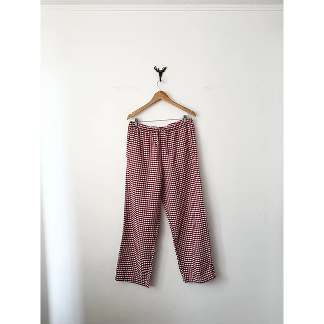 Pantalón vichy (M)