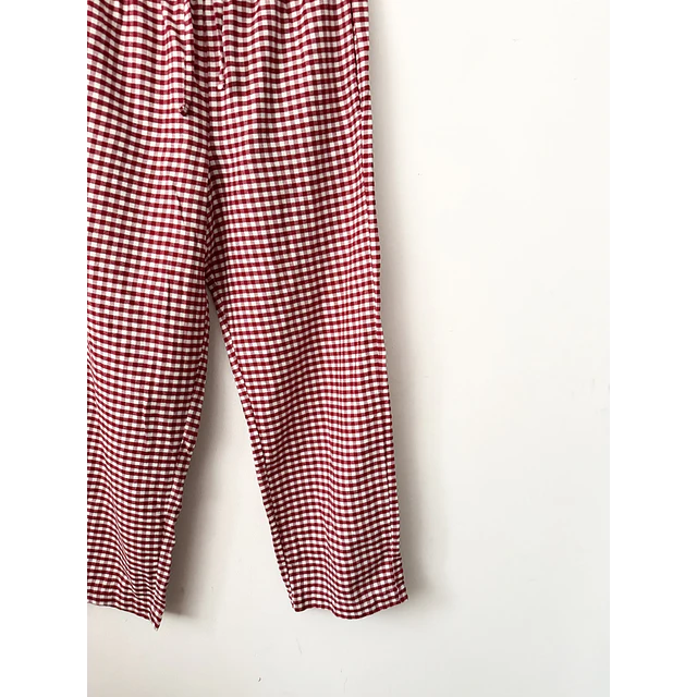 Pantalón vichy (M)