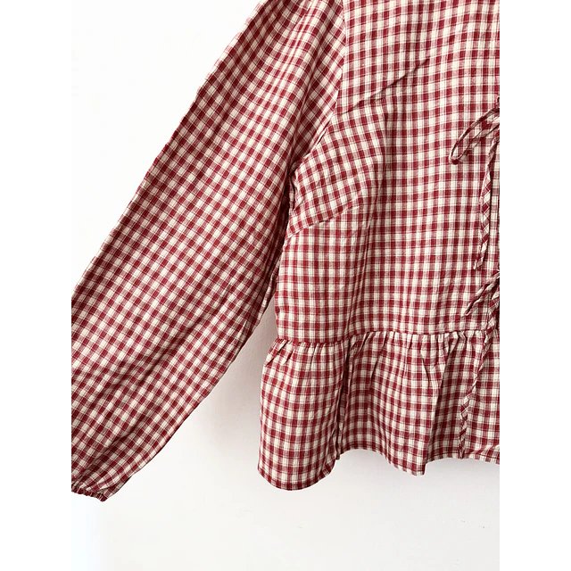 Blusa vichy (ML)