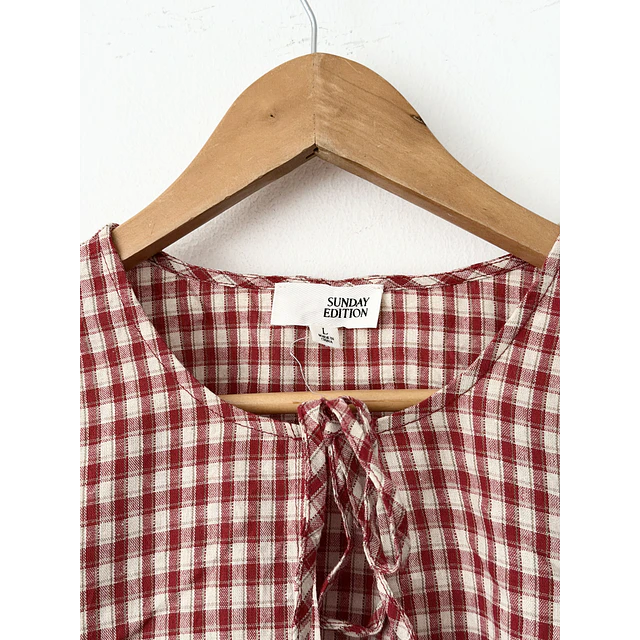 Blusa vichy (ML)