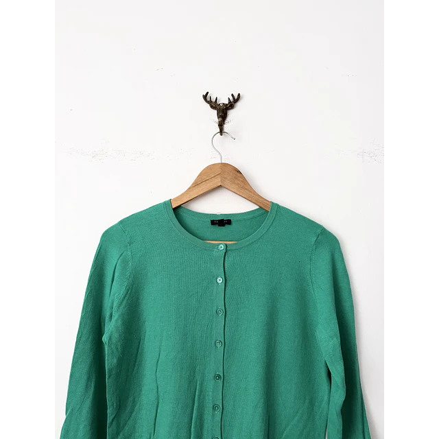 Cardigan verde (M)