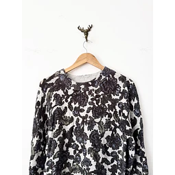 Chaleco floral (M)