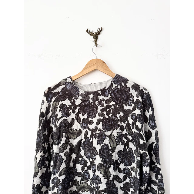 Chaleco floral (M)