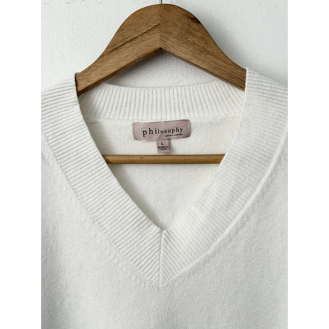 Chaleco blanco (M)