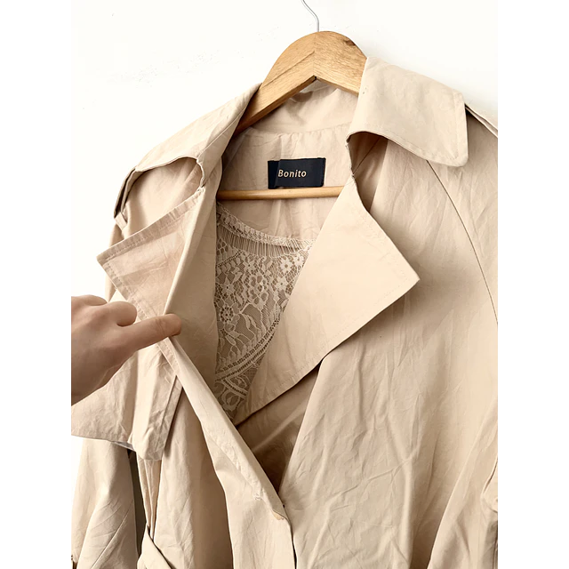 Trench encaje (M)