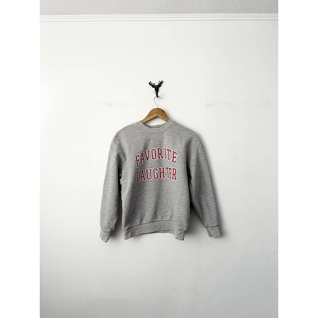 Poleron gris (XS/S)