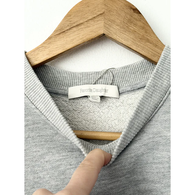 Poleron gris (XS/S)