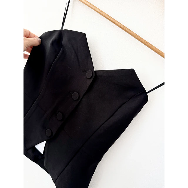 Vest negro (XS)