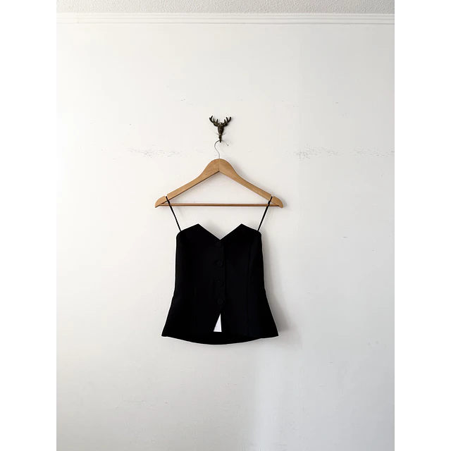 Vest negro (XS)