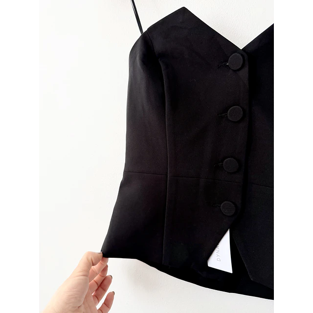 Vest negro (XS)