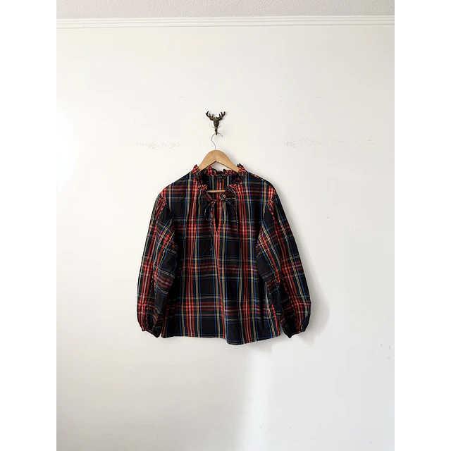 Blusa escocesa (M)